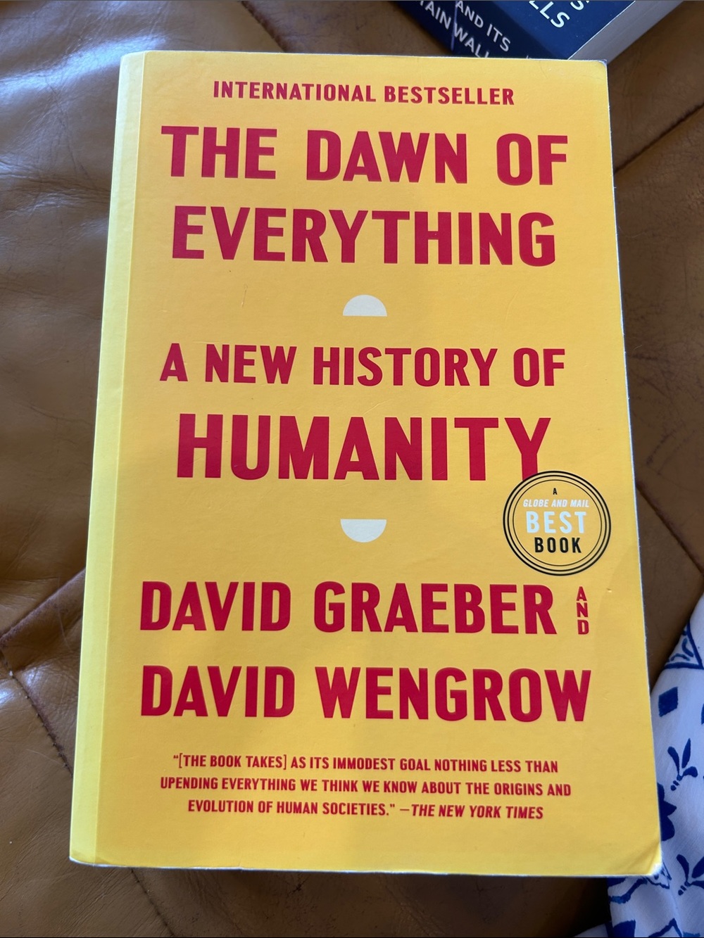 The Dawn of Everything by David Graeber & David Wengrow -‎ non fiction
